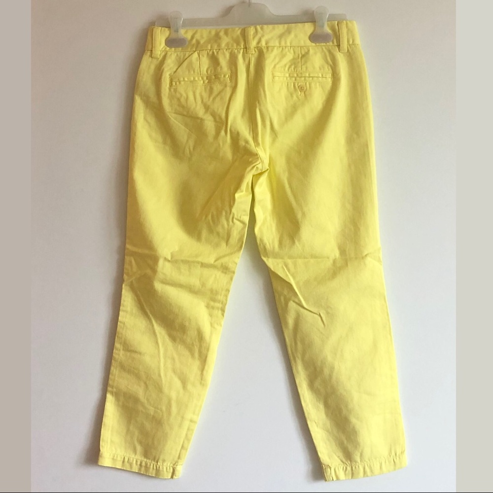 **100% COTTON**J CREW BRIGHT YELLOW SCOUT CHINOS - Picture 6 of 10